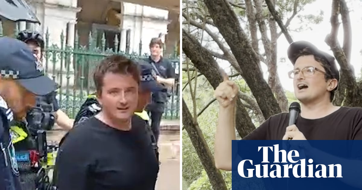 Two protesters charged on first day of Queensland’s ‘from the river to the sea’ ban