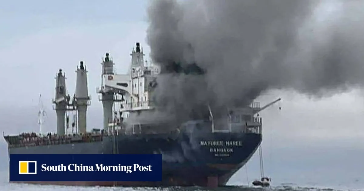 Thai navy says cargo ship attacked near Strait of Hormuz