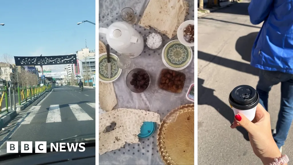 'Even under missiles we carry on living' - how young Iranians are coping with war