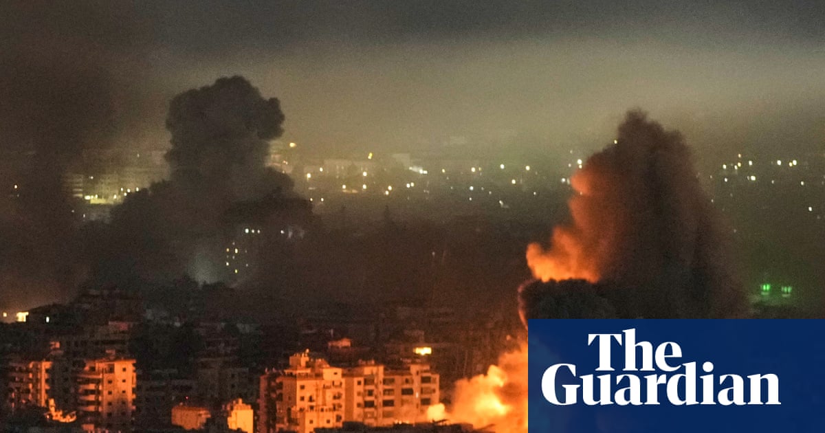 Israel bombards Beirut suburbs and southern Lebanon as conflict with Hezbollah escalates