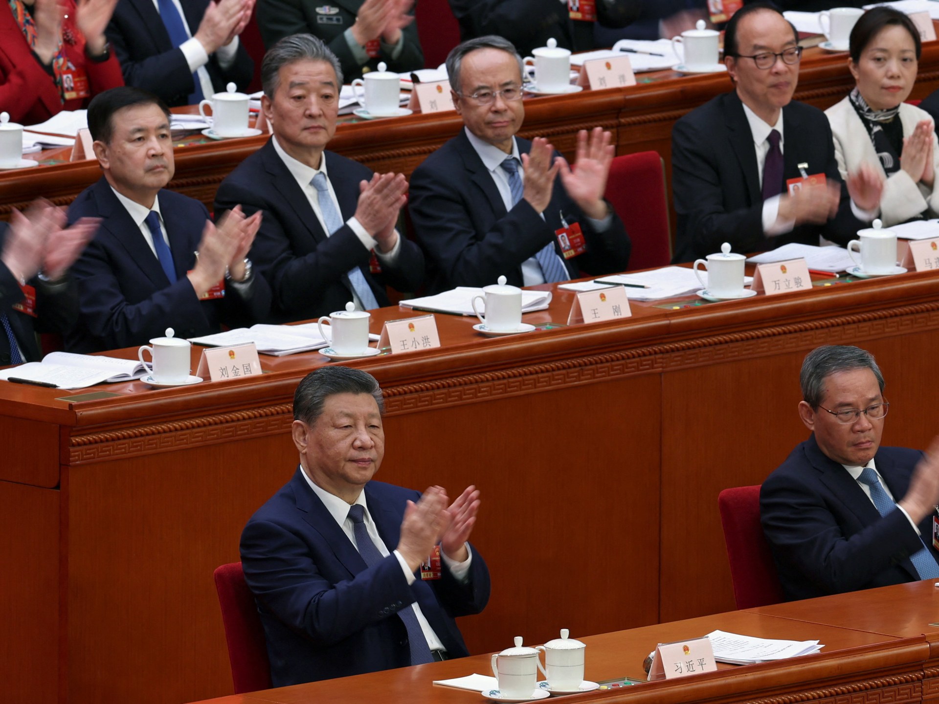 China’s key NPC meeting comes to a close as lower growth target set
