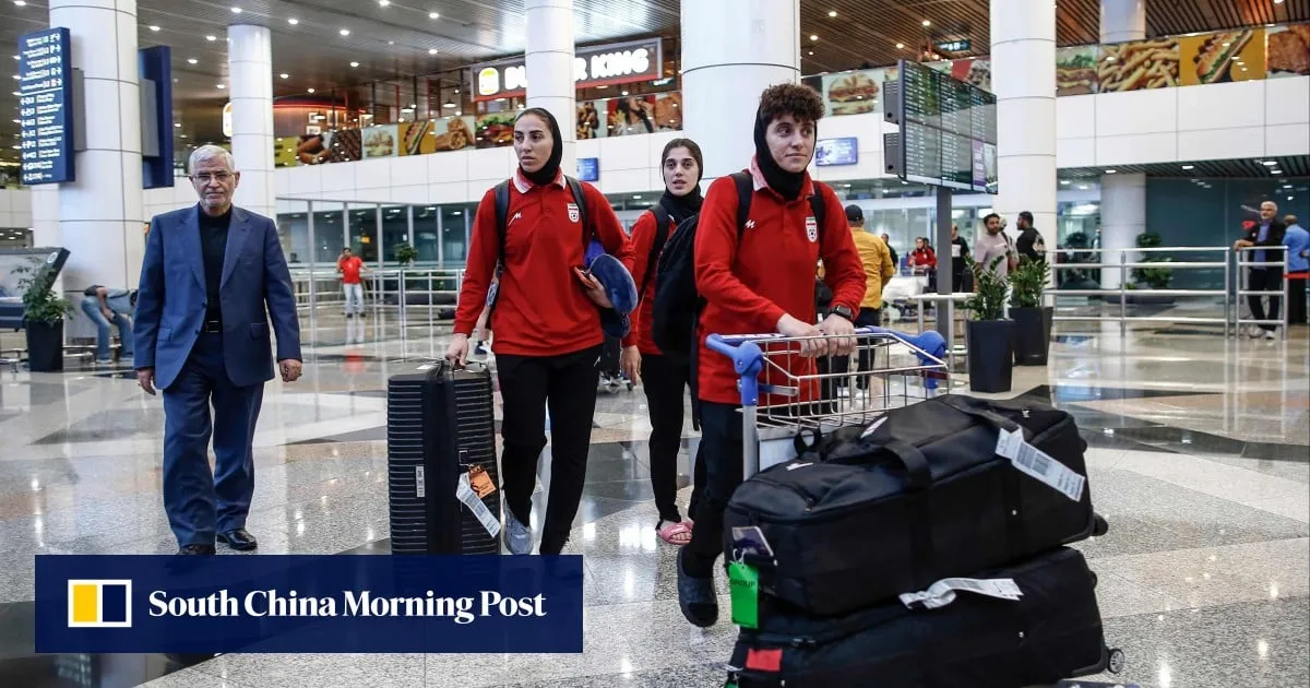 Iranian women’s football team lands in Malaysia as video fuels fresh asylum claims