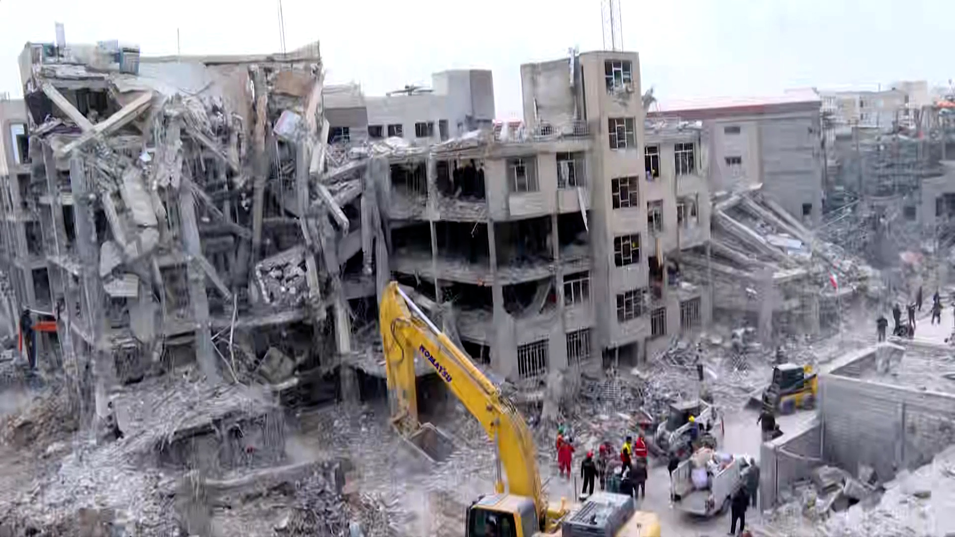 Al Jazeera reporter sees destruction in Tehran neighbourhood