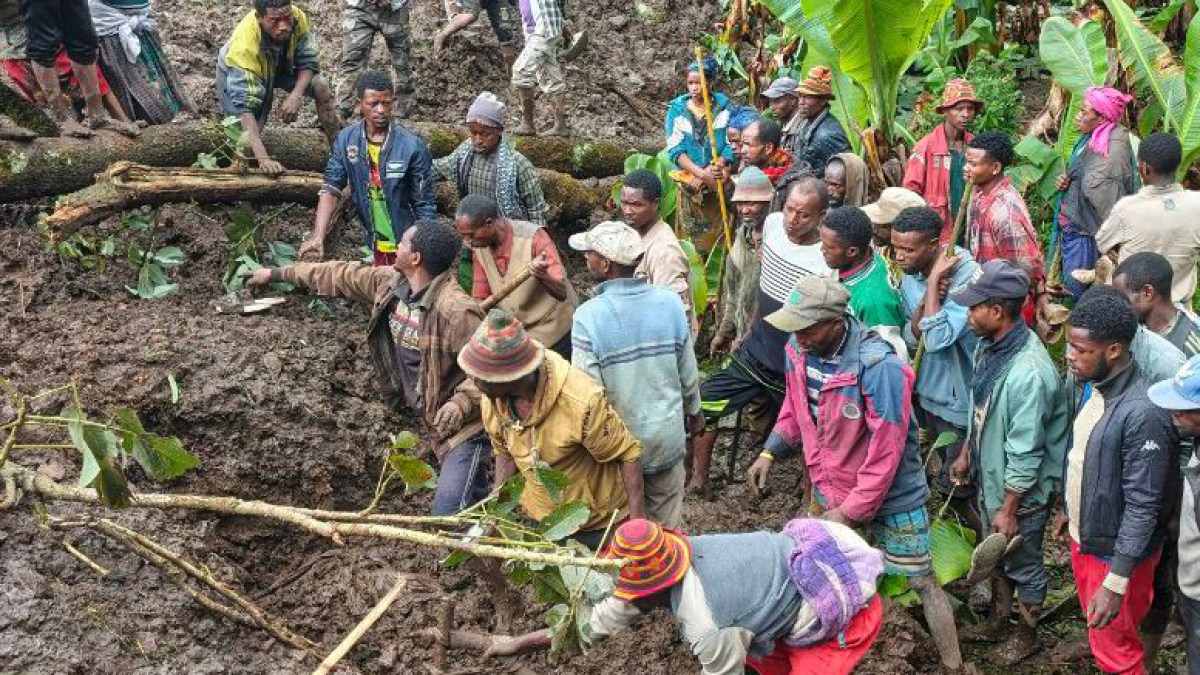 At least 64 killed, dozens reported missing in Ethiopia landslides, floods