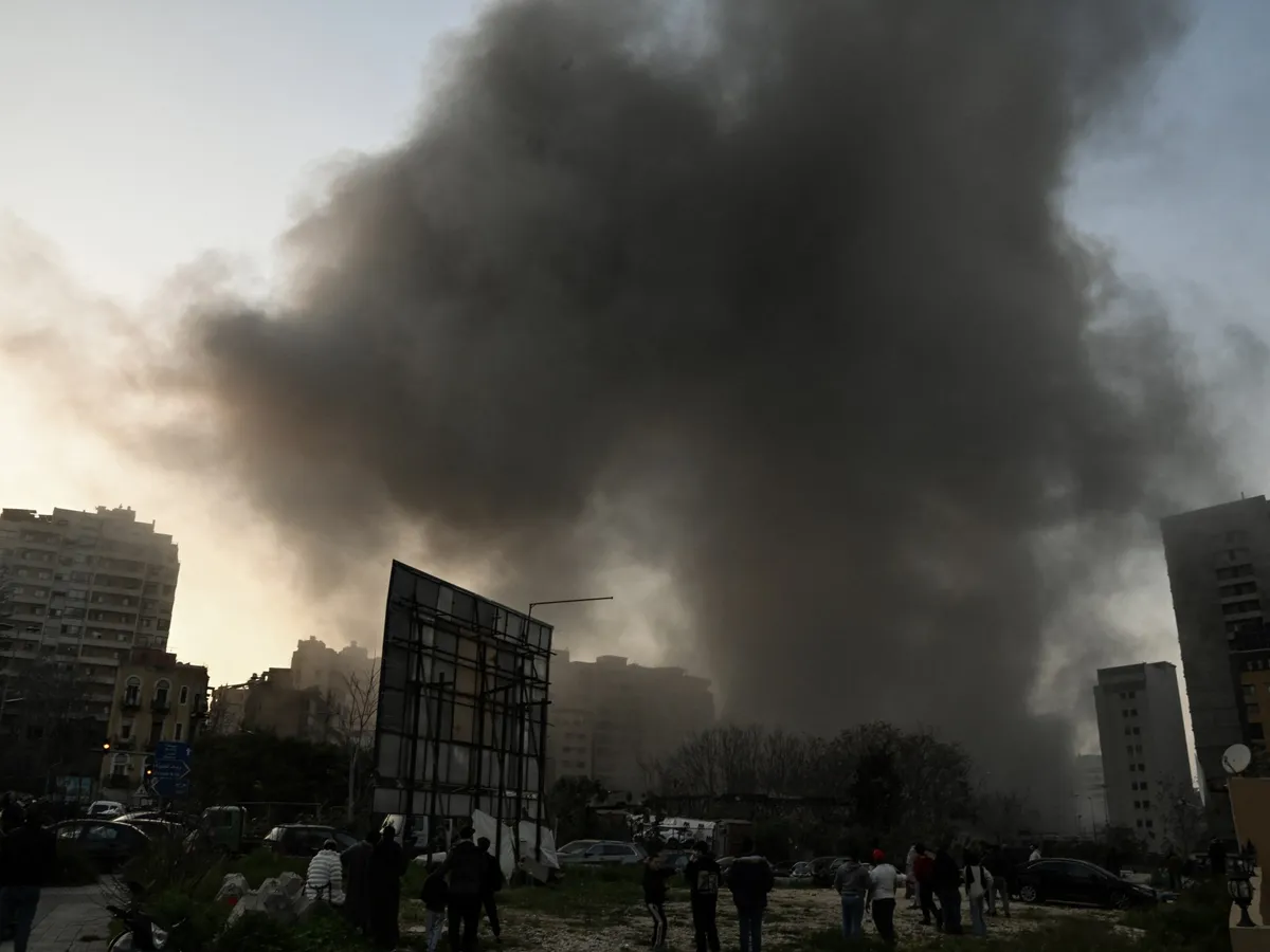 Israel attacks central Beirut in escalation of deadly assault on Lebanon