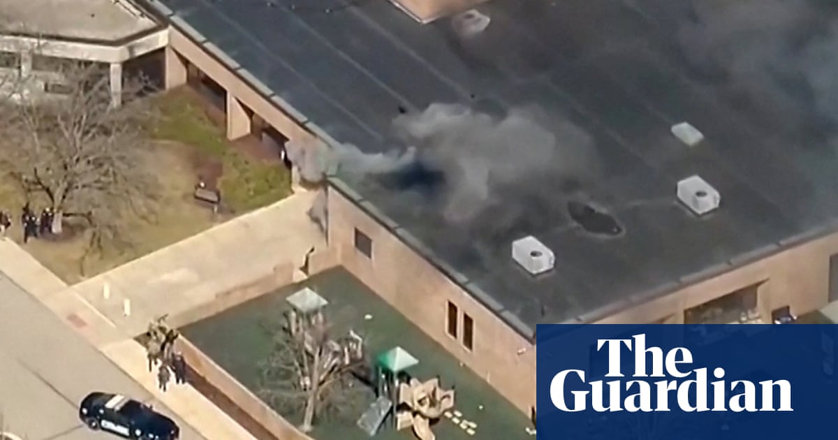 Man who rammed vehicle into Michigan synagogue killed by security staff