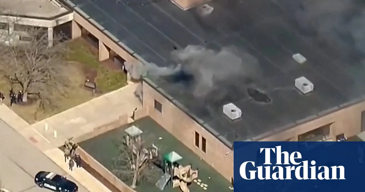Man who rammed vehicle into Michigan synagogue killed by security staff
