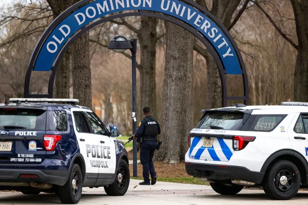 Gunman who injured 2 people at Old Dominion University in Virginia is dead, college says