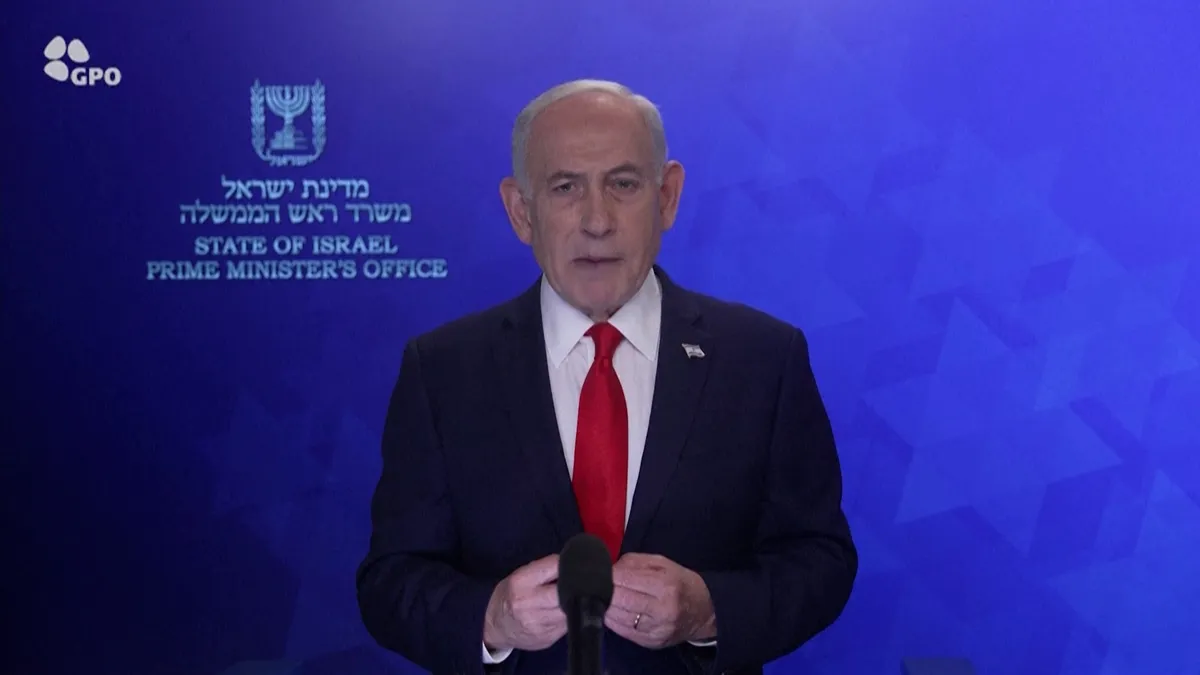 Netanyahu says Israel ‘stronger than ever’ in first speech since Iran war