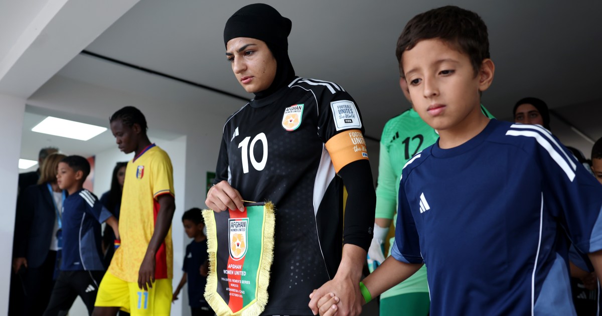 Afghan women’s football returns to international stage in FIFA tournament