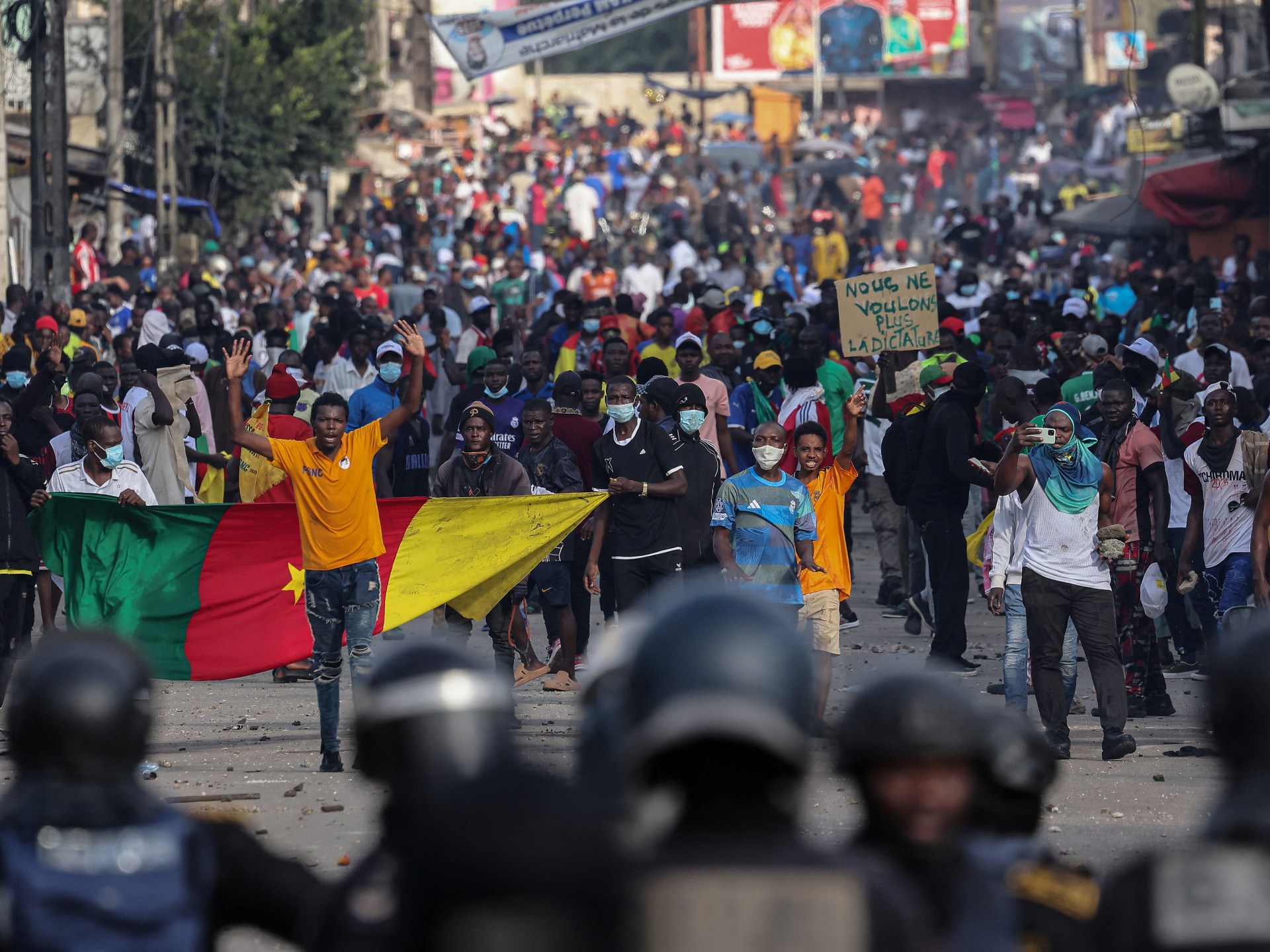 Four killed in Cameroon protests as election results awaited