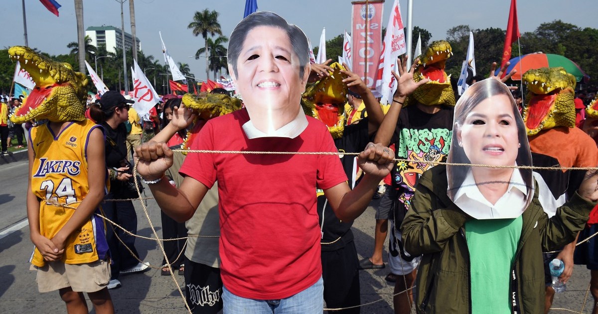 Thousands march in Philippines, demanding Marcos resign over fraud scandal