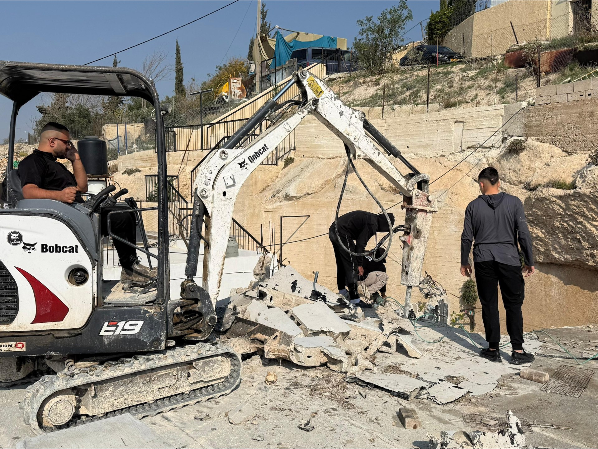 The Palestinians forced to demolish their own homes by Israel