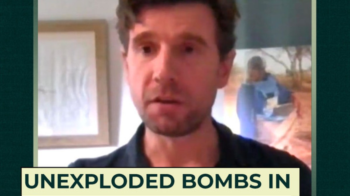 Bombs left behind in Gaza present significant challenge