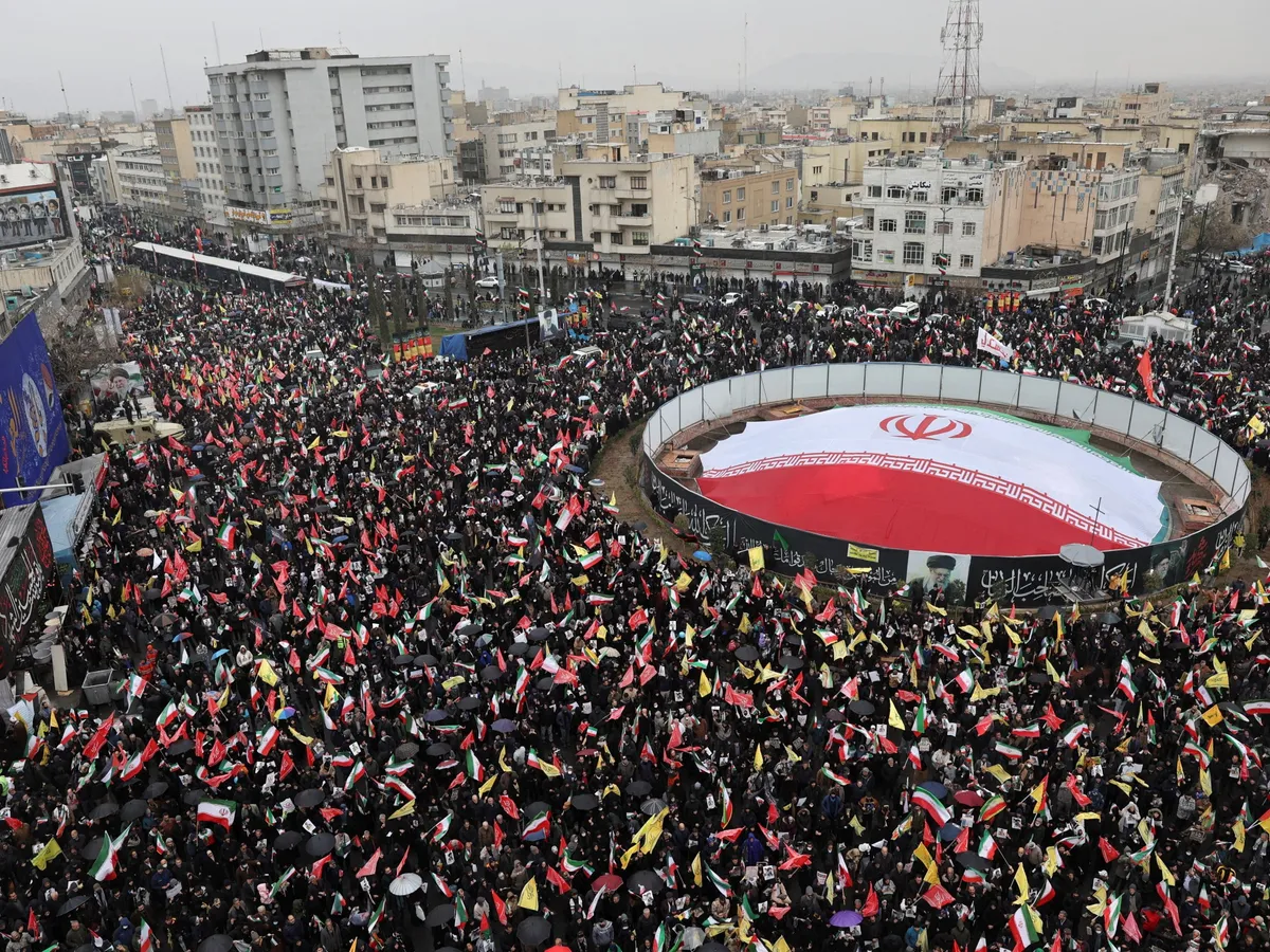 Explosions near Tehran al-Quds Day march in solidarity with Palestinians