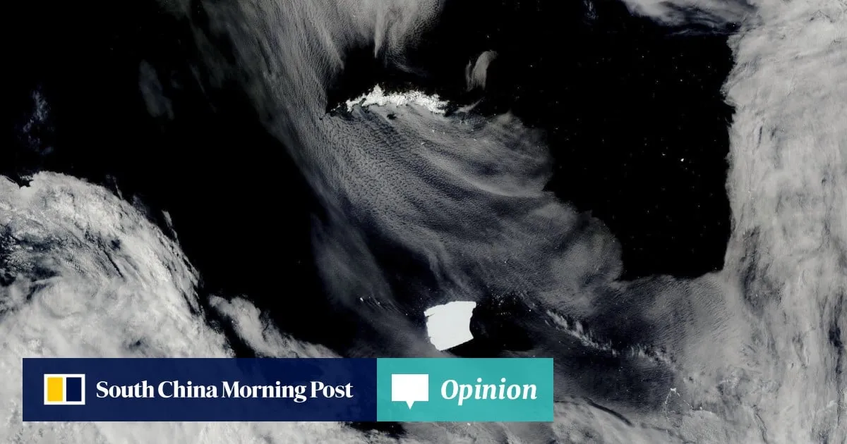 How an iceberg’s ‘final dance’ tells a story about our past and future