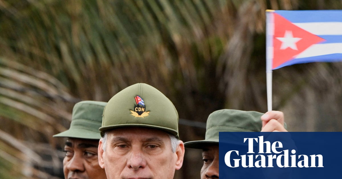 Cuban president confirms talks with Trump officials amid US blockade