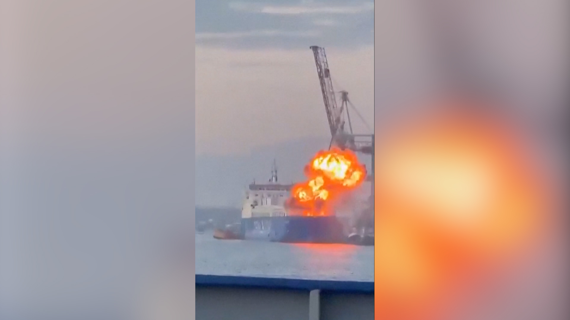 Russian drone hits Turkish ships in Ukraine