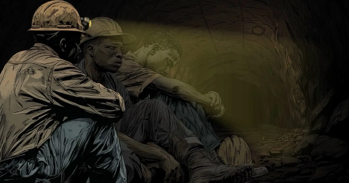 ‘Kill the people’: How men were left to starve in a South African gold mine