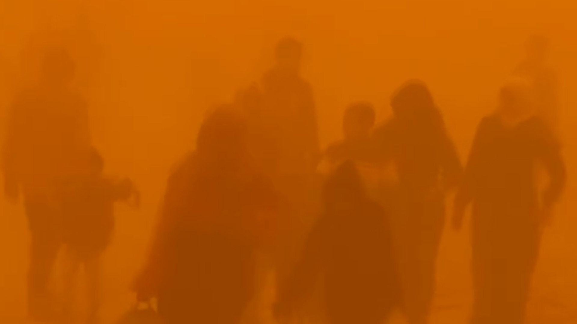 Sandstorm hits Gaza, impacting displaced Palestinians