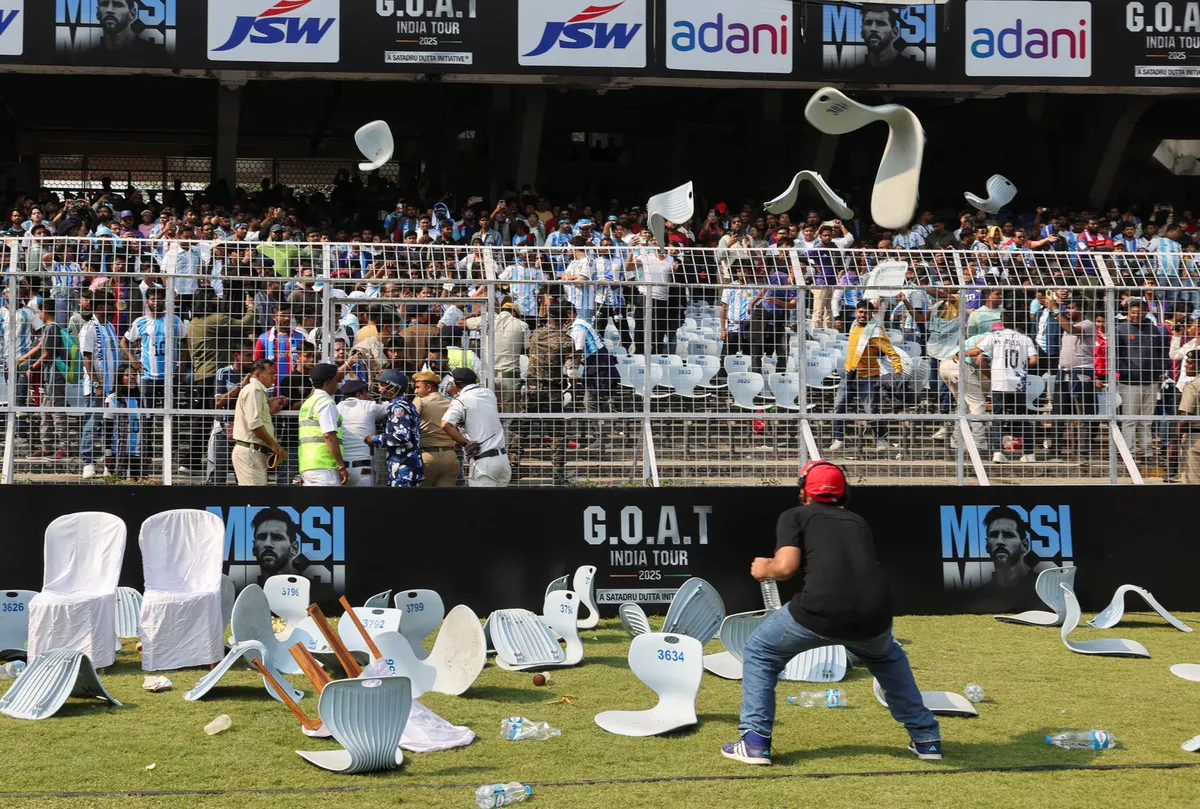 Messi backlash in India after fans pay up to $150 for 20-minute visit