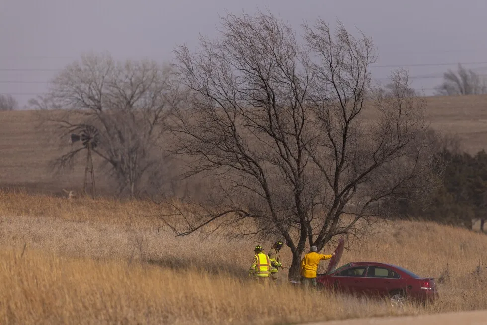 High winds cause power outages and property destruction as wild March weather blows in