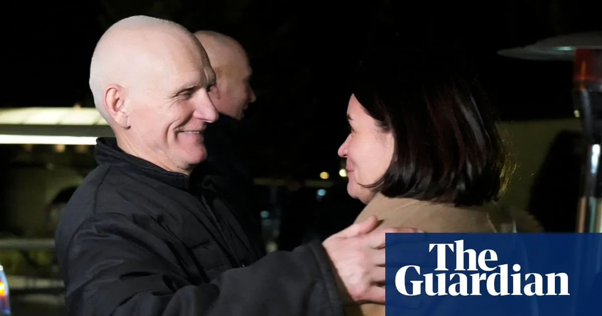 Belarus releases 123 prisoners including opposition leaders after US lifts sanctions