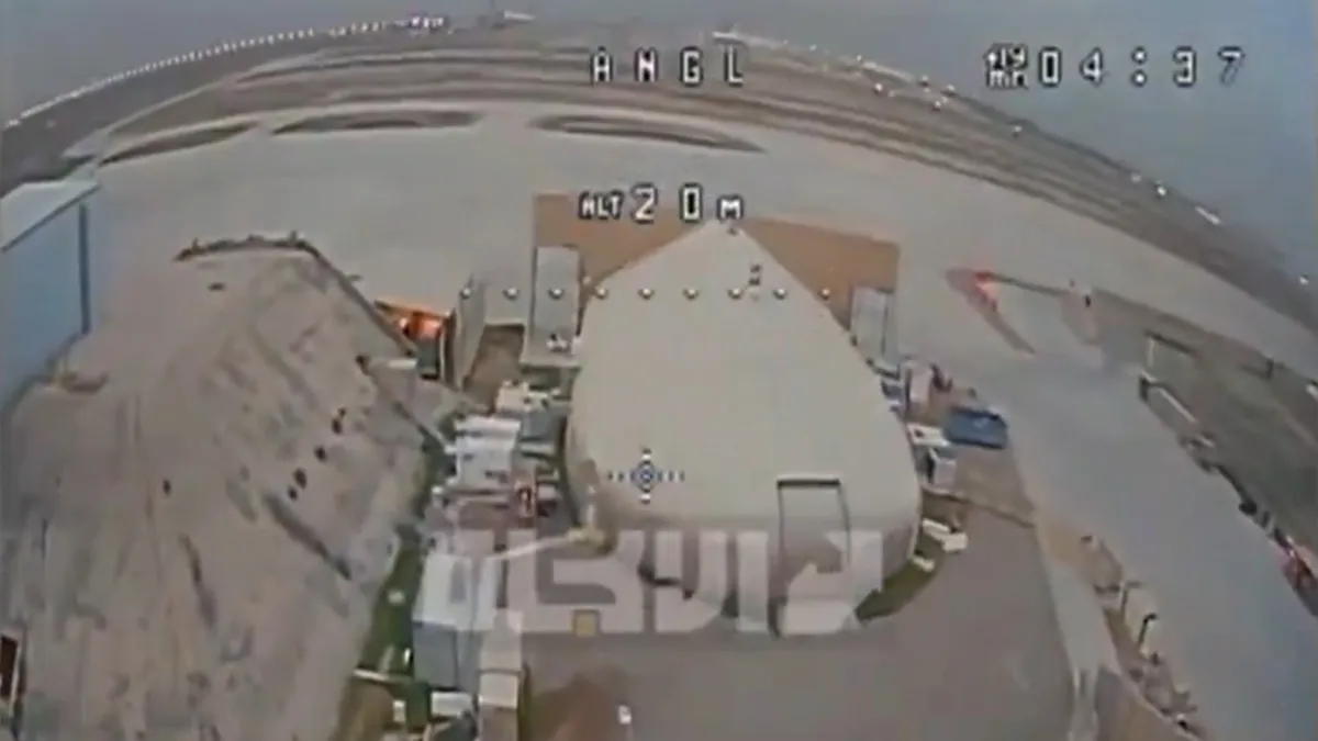 FPV drone slams into US military base in Iraq