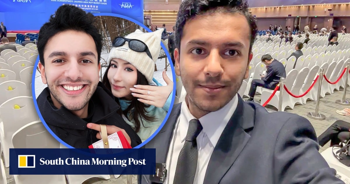 Iraqi reporter raised in China, famous for viral dance, gets engaged to Xinjiang woman