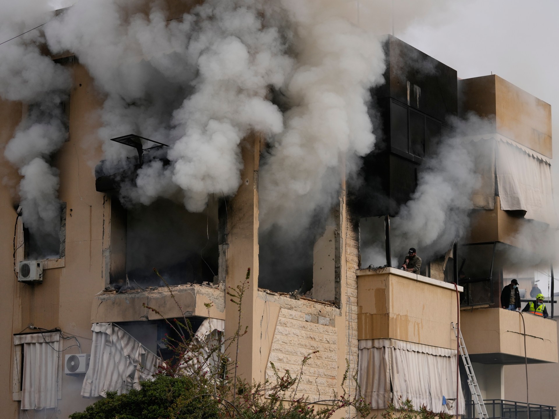 Overnight Israeli attacks kill four people in Lebanon