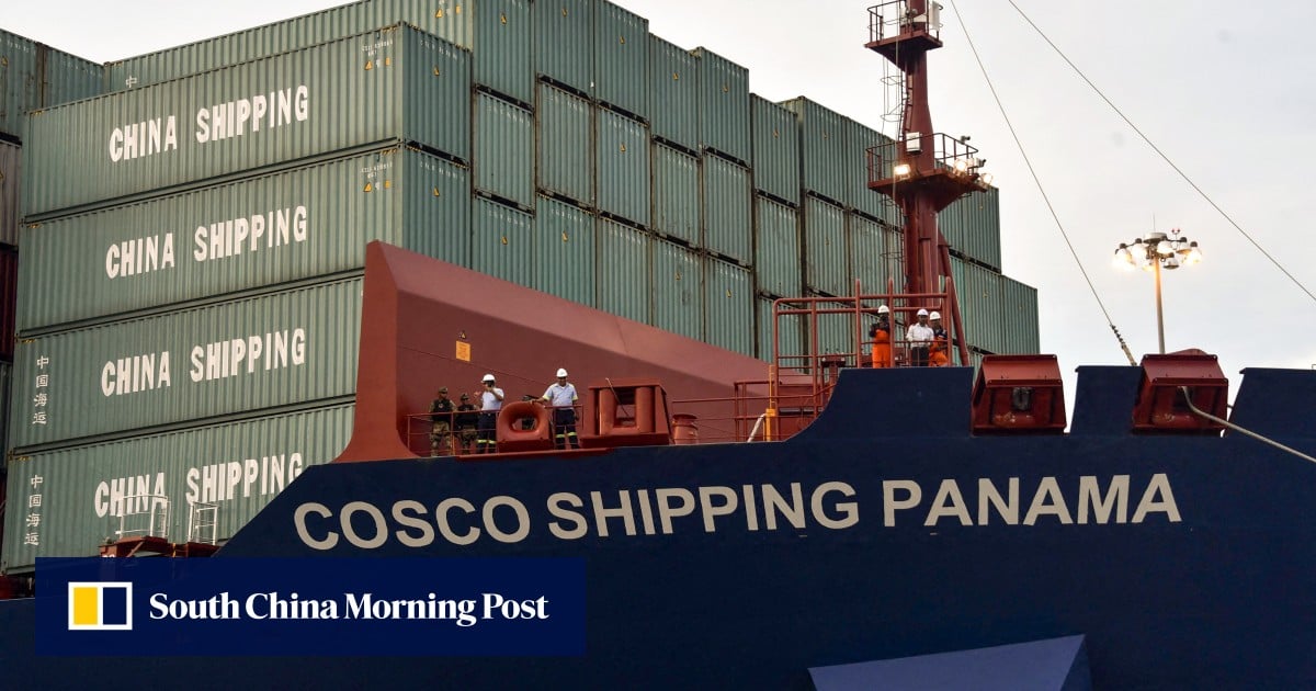 Panama urges Chinese shipping giant Cosco to resume operations at canal