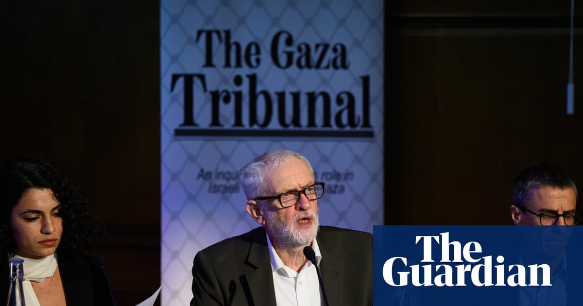 UK complicit in desecration of international law in Gaza, says Corbyn-led tribunal