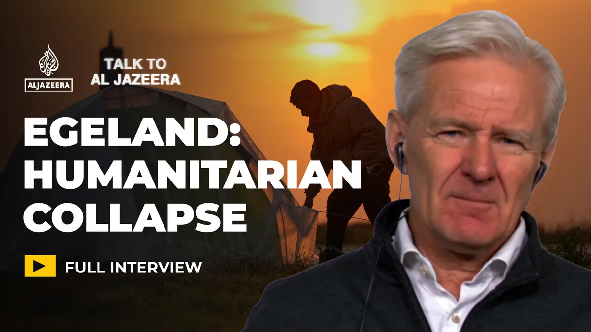 Jan Egeland: Millions displaced as Middle East conflicts deepen