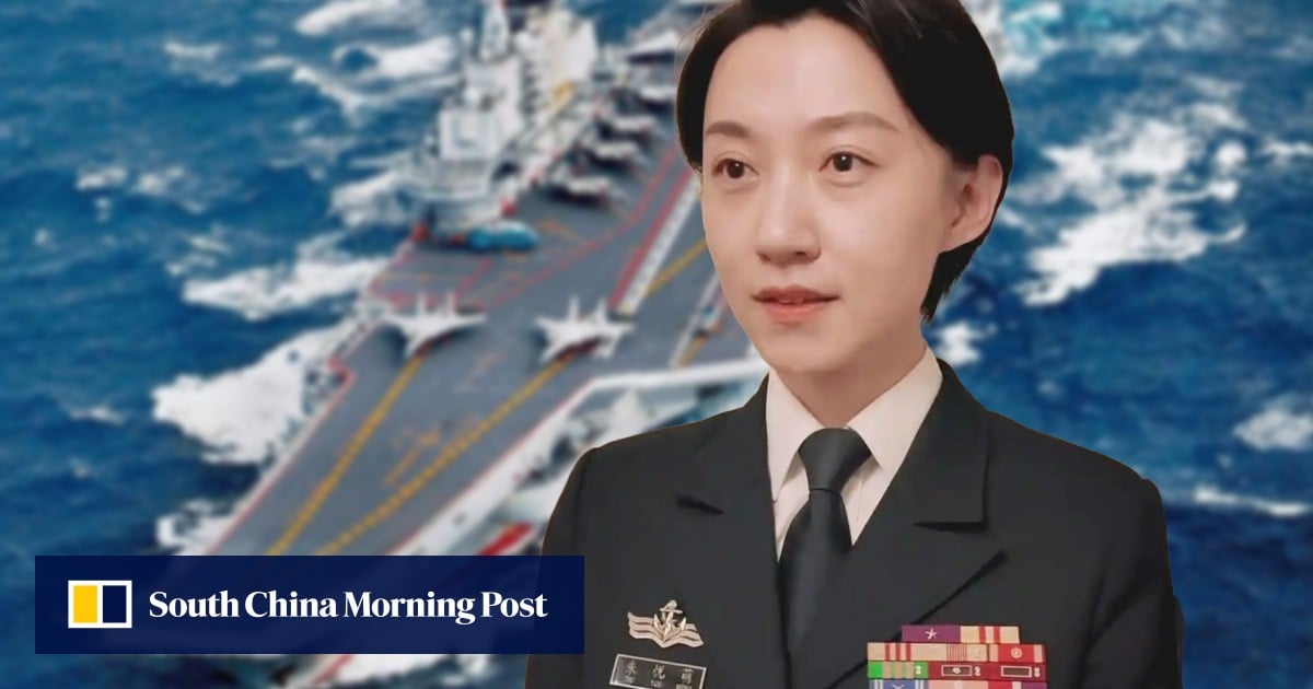 China Liaoning warship’s sole female senior officer urges fellow women to prioritise professional skills