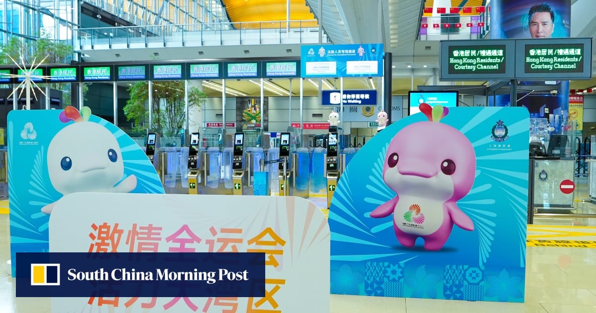 16 Hong Kong e-channels speed up National Games athletes’ entry to 7 seconds