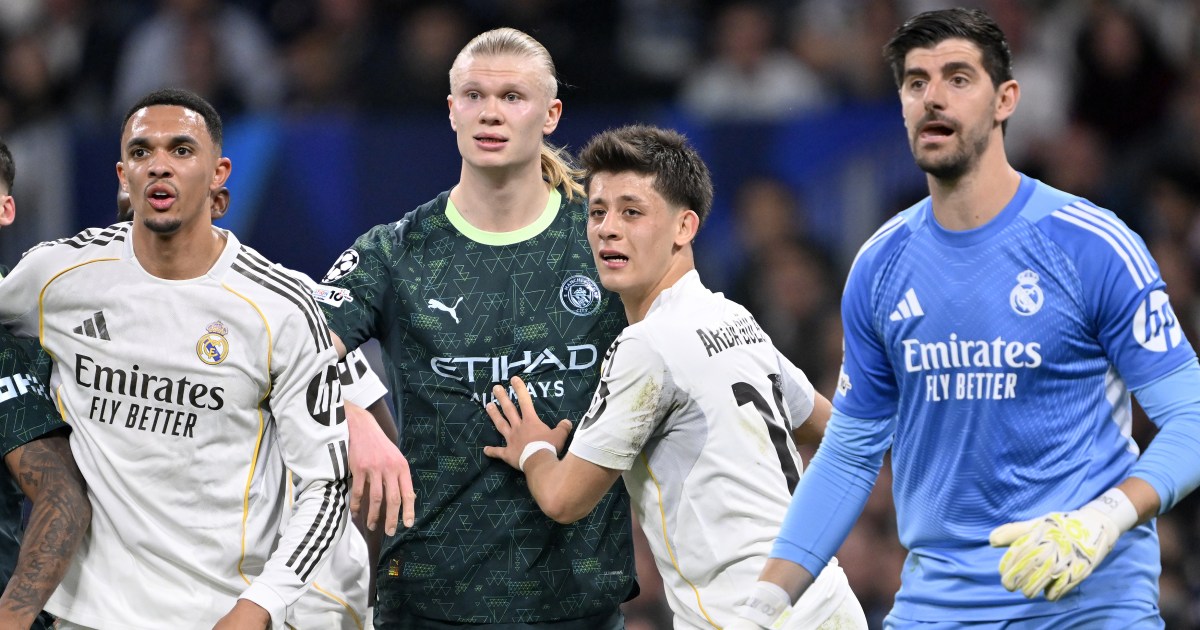 Man City vs Real Madrid: Champions League – team news, start and lineups