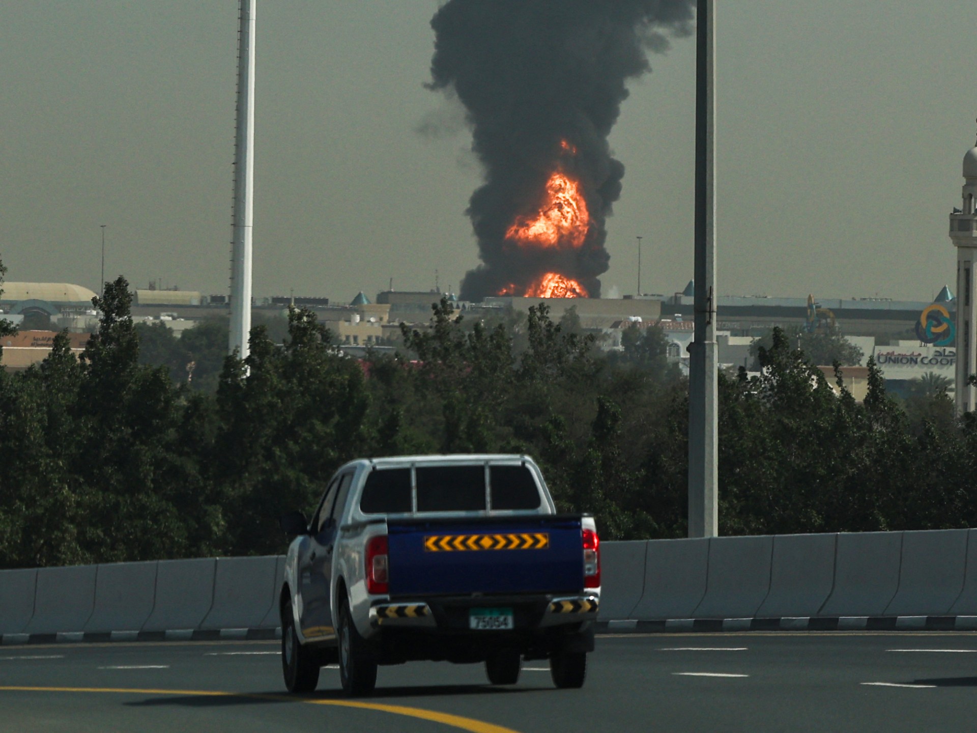 Drone attack disrupts Dubai flights as Iran continues Gulf attacks