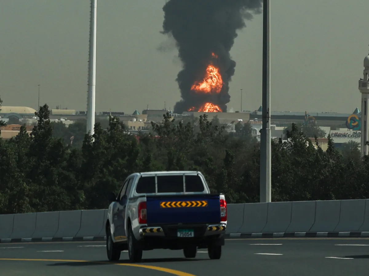 Drone attack disrupts Dubai flights as Iran continues Gulf attacks