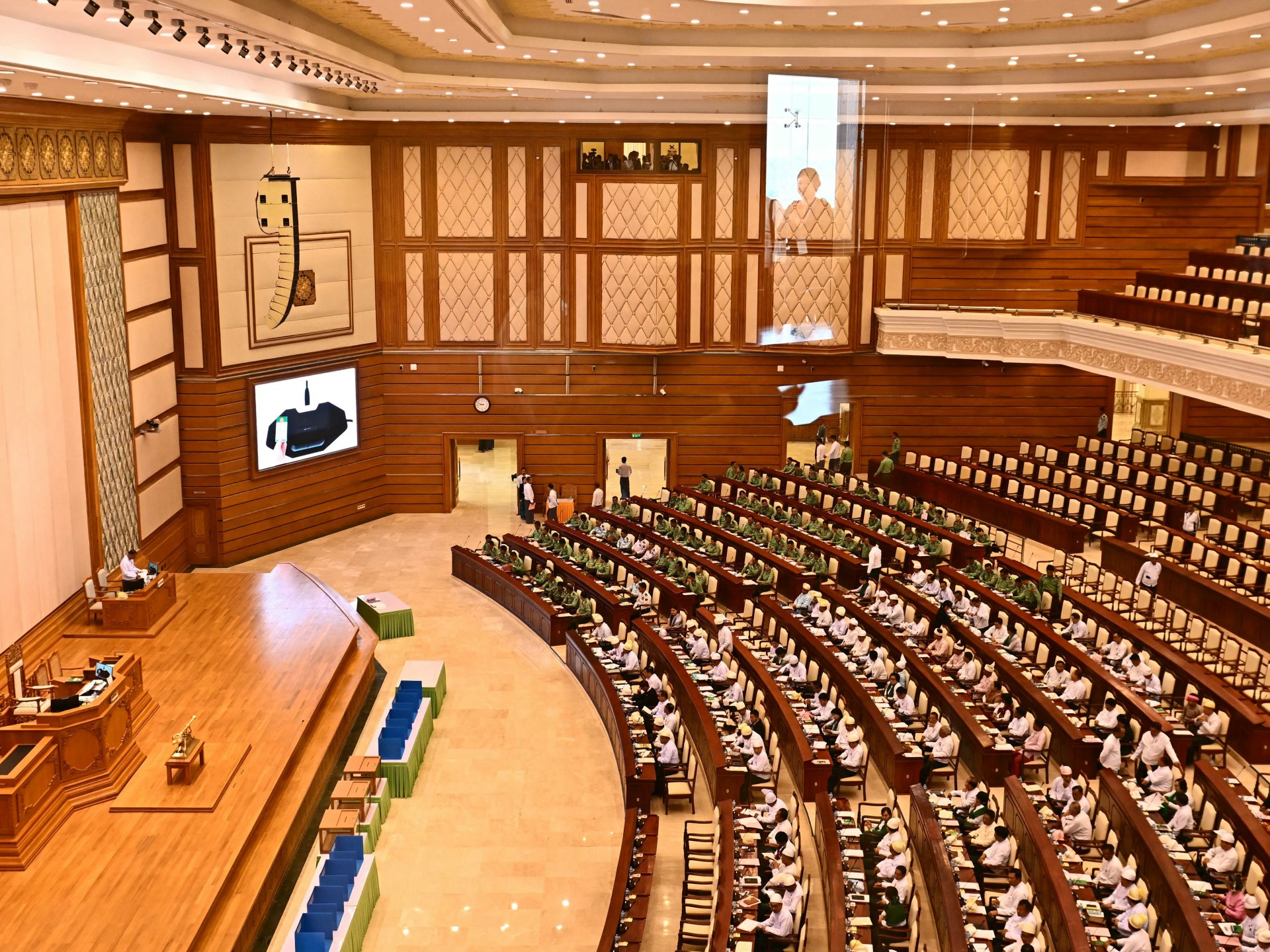 Myanmar parliament dominated by pro-military party convenes after 5 years