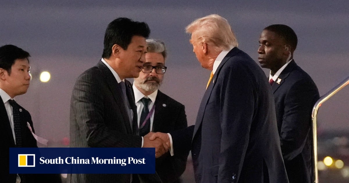 ‘Great friendship’: Trump arrives in Japan