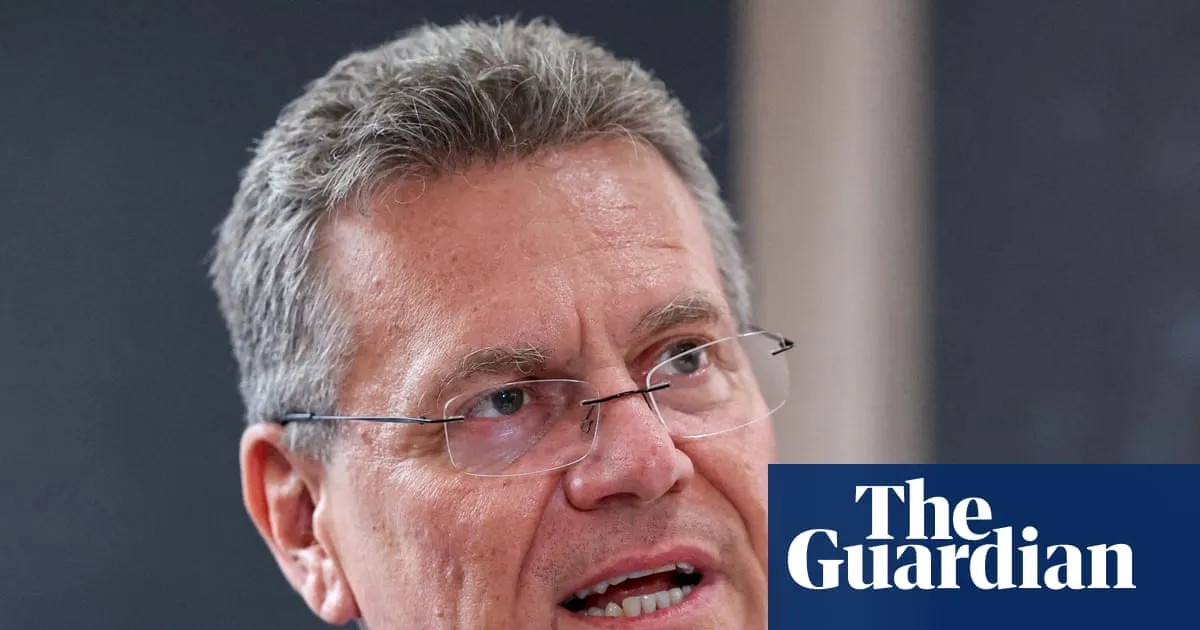 EU calls for urgent reboot in talks with UK to stop reset deal failing