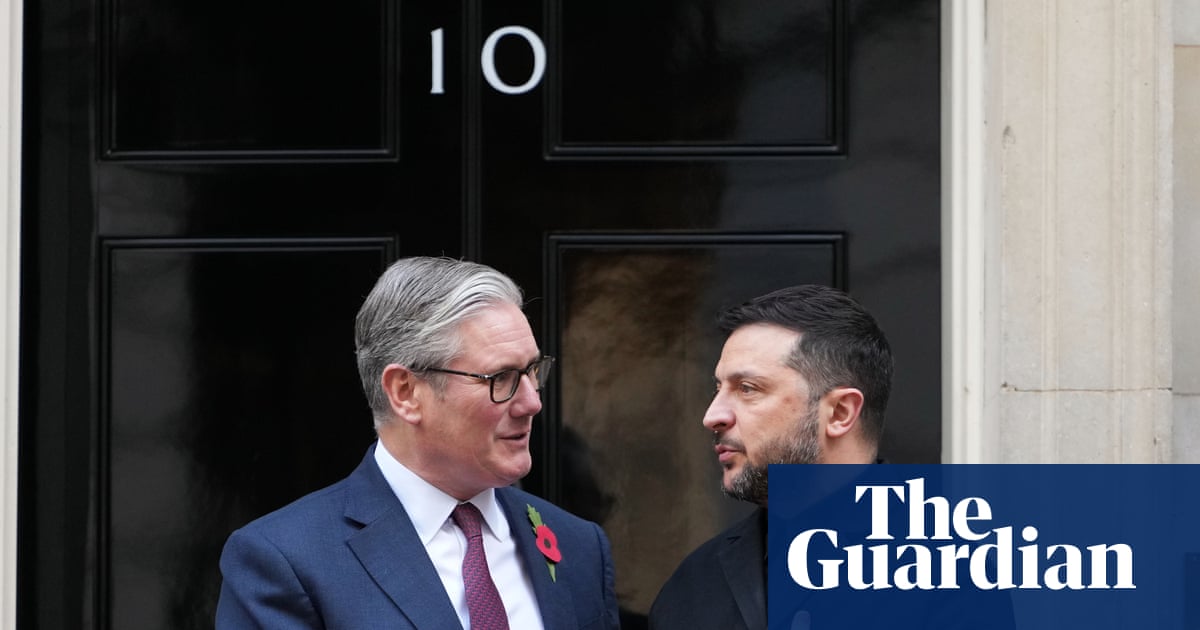 Iran war cannot be ’windfall’ for Putin, says Starmer, as Zelenskyy arrives in UK