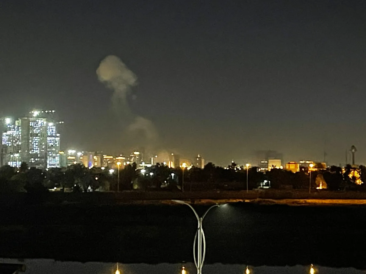 Hotel in Iraqi capital Baghdad struck as attacks on US embassy intercepted