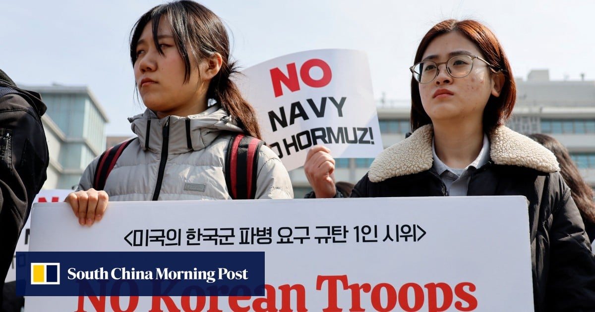 South Korea in ‘Catch-22 situation’ over Trump’s call for warships to secure Hormuz