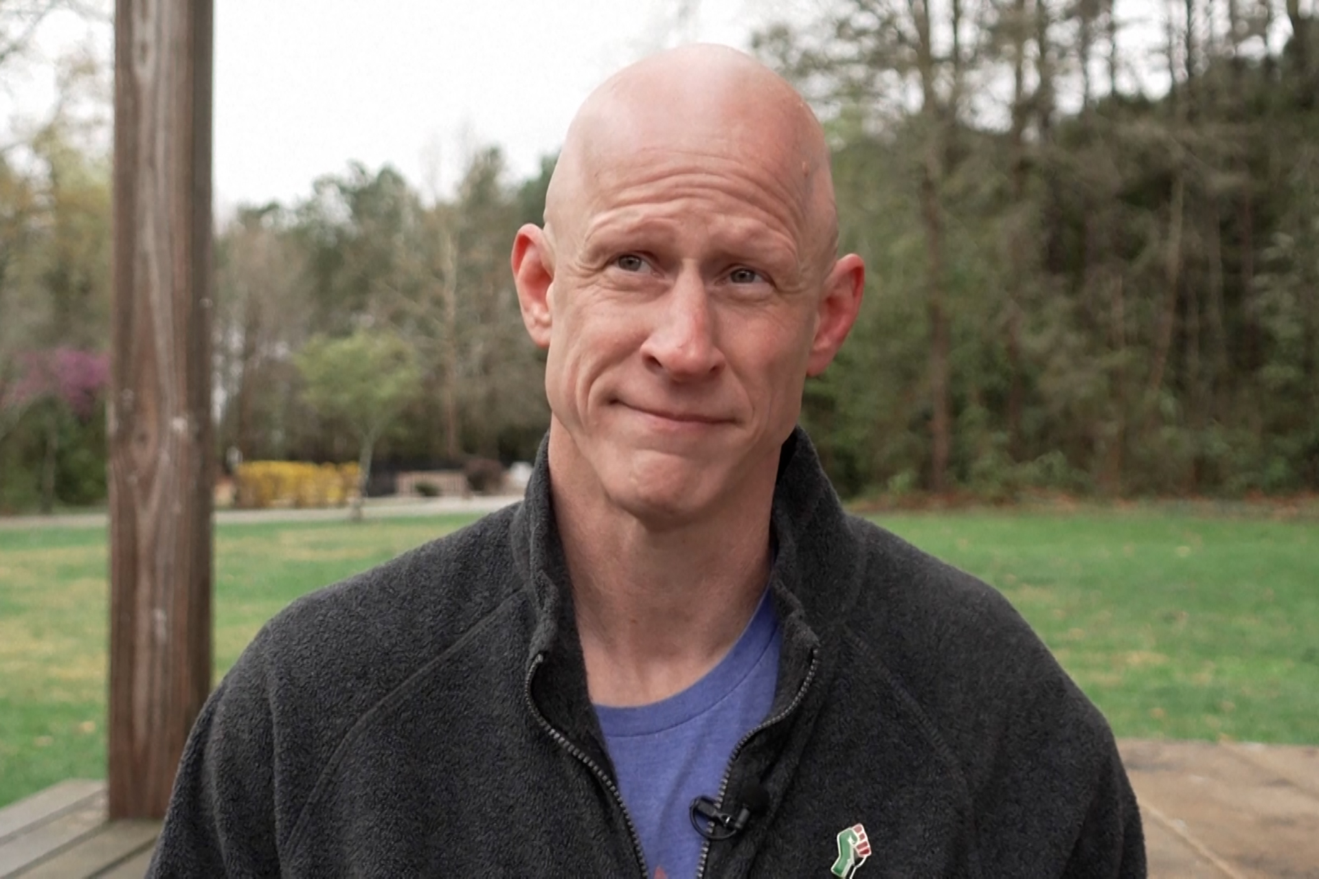 Marine turned anti-war protester says Trump wrong on Israel, Iran