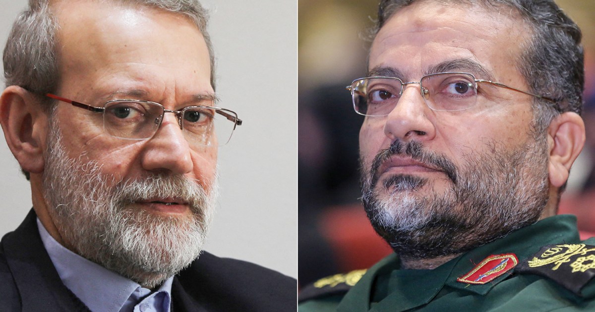 Israel says it’s killed Iran’s security chief Larijani and Basij commander