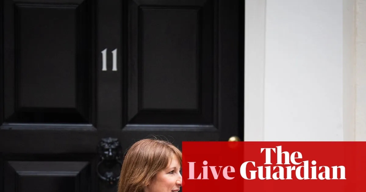 Rachel Reeves to call for rapid AI adoption and deeper ties with EU to boost growth – business live