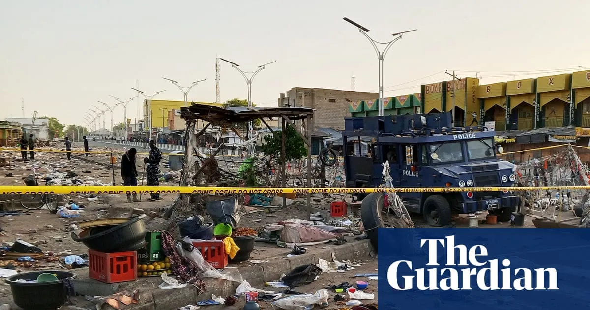 At least 23 people killed in suspected suicide attacks in north-eastern Nigeria