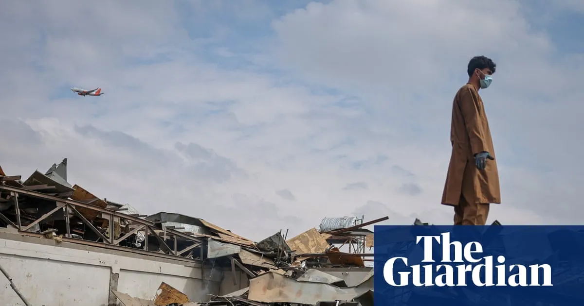 ‘Everything was burning, people were burning’: witnesses describe strike on Kabul drug rehab centre