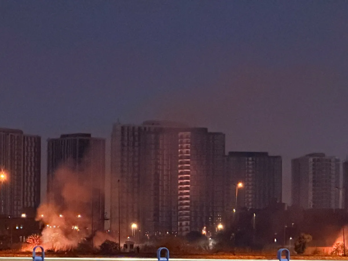 Iraq’s capital Baghdad rocked by powerful blasts near US embassy